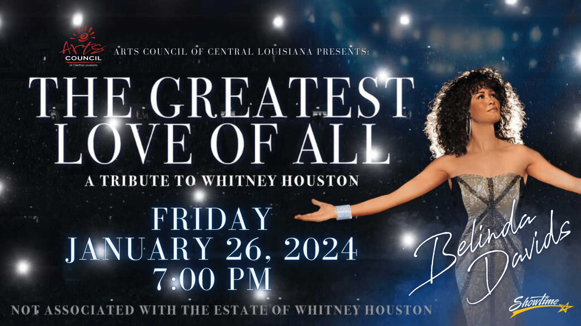 Arts Council Presents The Greatest Love Of All A Whitney Houston