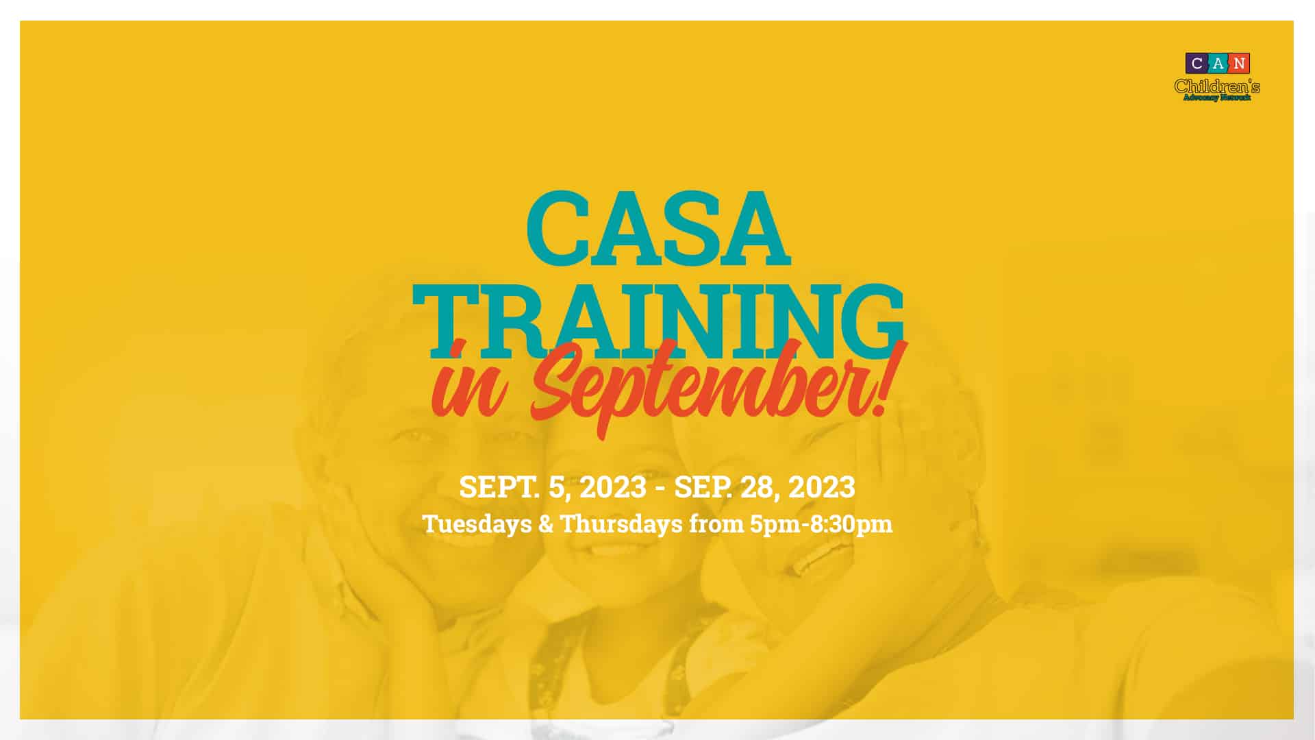 CASA Volunteer Training - September