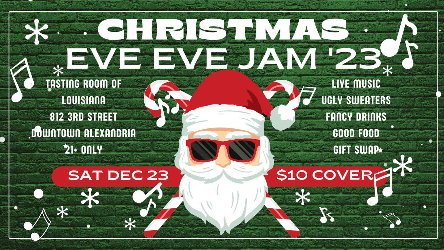 Christmas Eve Eve Jam - Explore Alexandria Pineville Louisiana