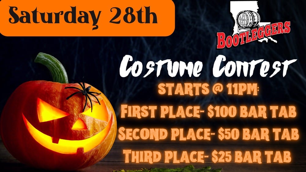 BOOTLEGGERS Halloween Costume Contest - Explore Alexandria Pineville ...