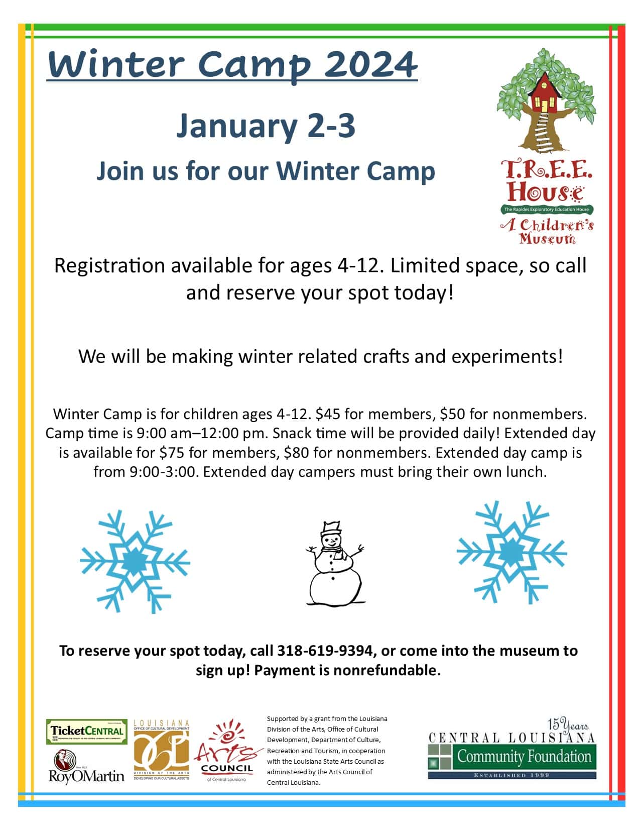 T R E E House Winter Camp 2024 Explore Alexandria Pineville Louisiana   Winter Camp 2024 1b89c95ee38ccce65fdd5179c09ee8df 