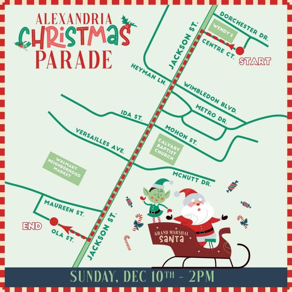 Alexandria Christmas Parade Explore Alexandria Pineville Louisiana